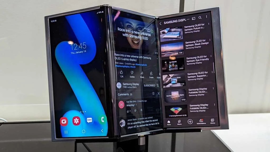 Galaxy Z TriFold: перший погляд на складний реліз