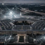 Будівля Пентагону та логотип Anthropic на тлі дискусії про використання ШІ