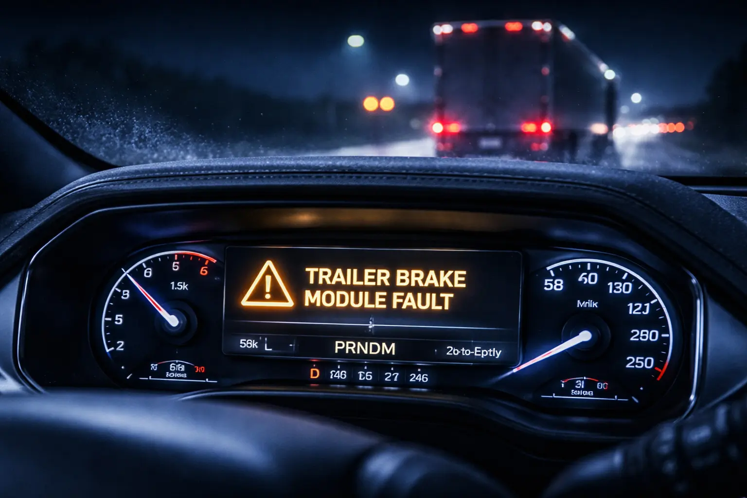 Ford F-150 із причепом на дорозі