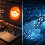 Інтерфейс Reddit із коментарями користувачів як противага штучному інтелекту та контенту інфлюенсерів у соцмережах.