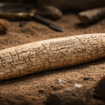 Палеолітичні гравірування на слоновій кістці мамонта з печер Німеччини