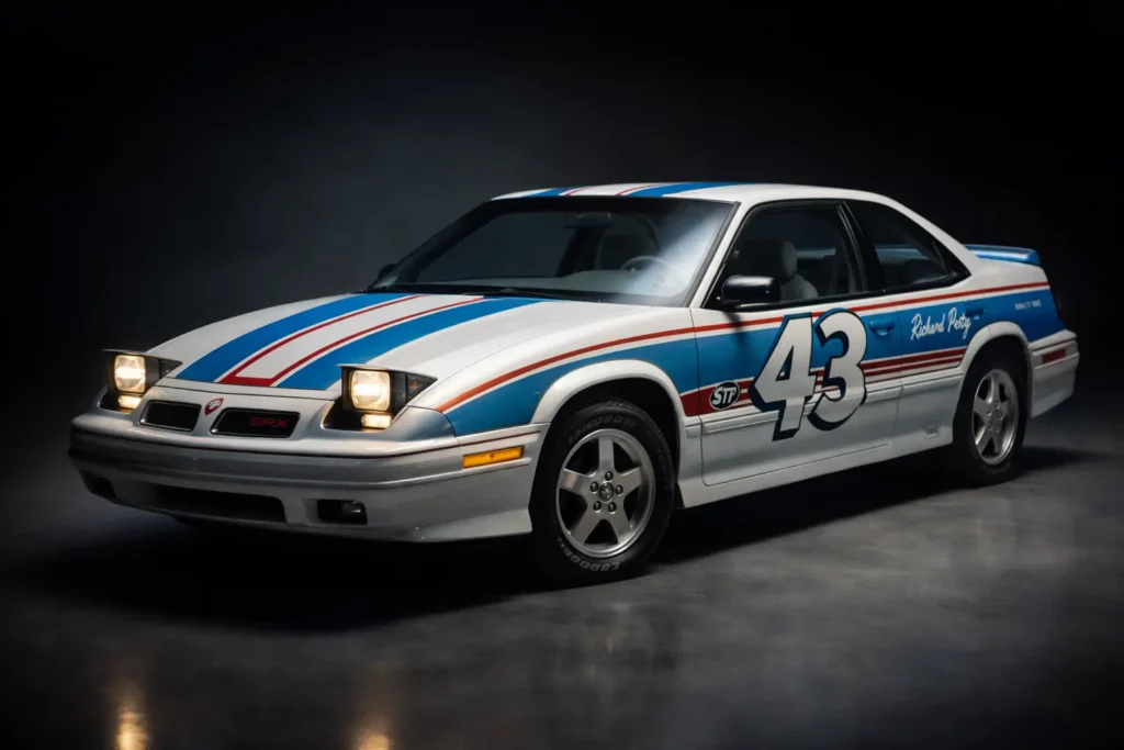 Рідкісний Pontiac Grand Prix 1992 року з підписами Річарда та Кайла Петті