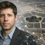 Сем Альтман на тлі дискусії про військове використання штучного інтелекту