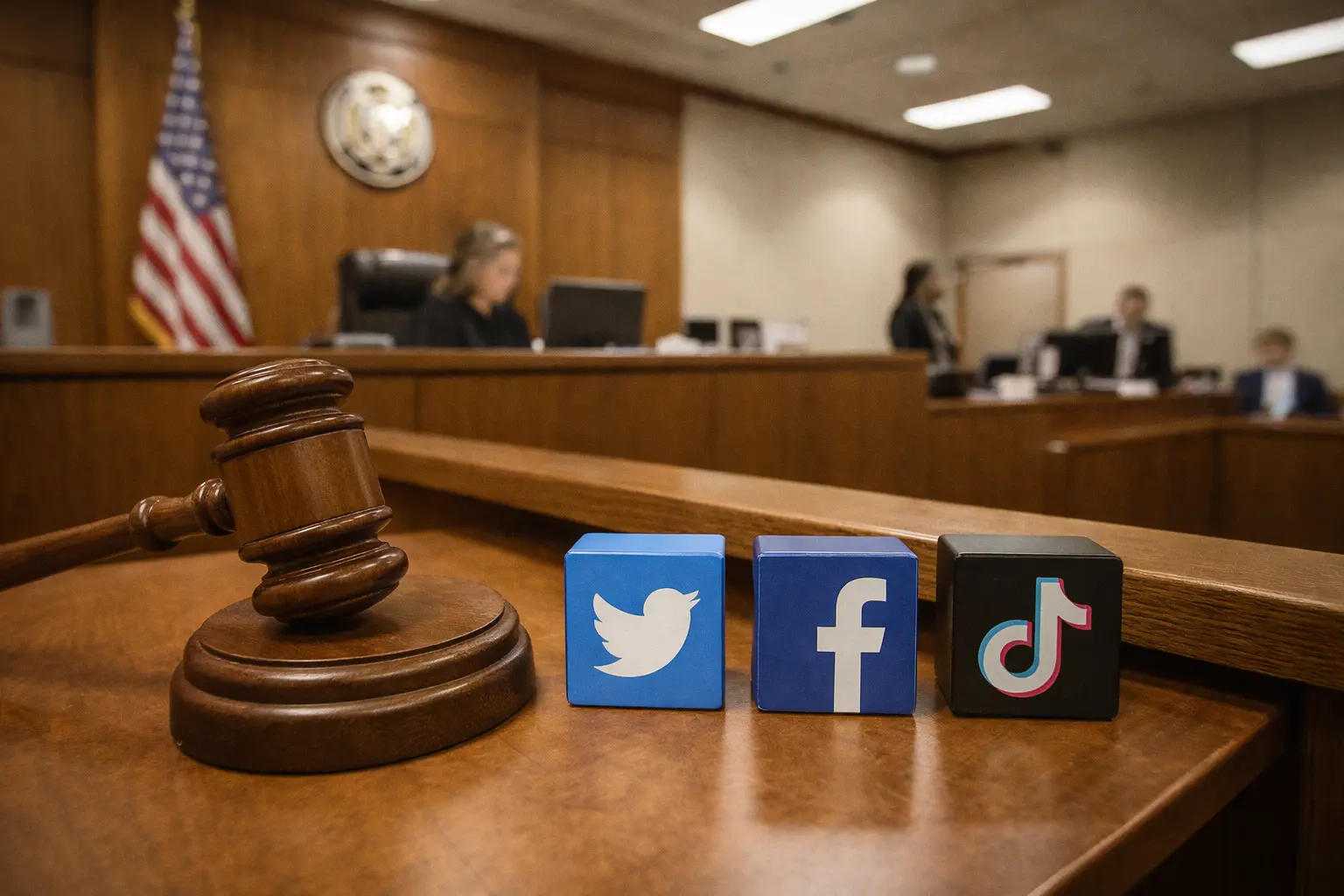Суд у Лос-Анджелесі під час розгляду справи про вплив соцмереж на дітей