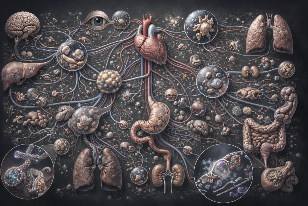 Атлас старіння людини: клітини 21 органу