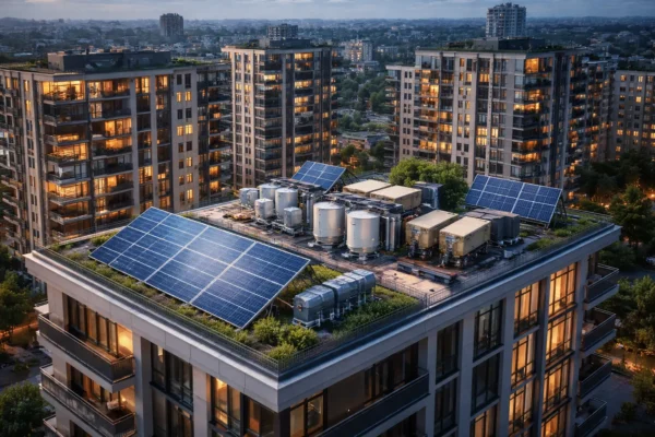 Сучасний житловий комплекс із автономними інженерними системами