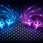 Візуалізація нанорозмірних магнітних вихорів, що формуються в атомно тонкому кристалічному шарі