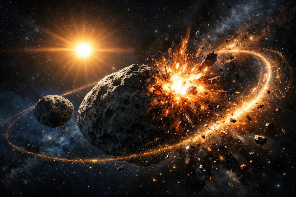 Космічний апарат DART наближається до астероїда Діморф у системі Дідімос