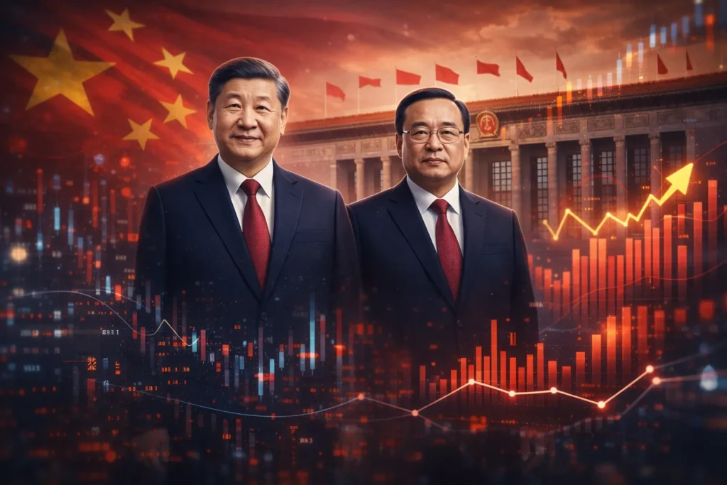 Фінансовий район Шанхаю як символ економіки Китаю на тлі зниження прогнозу економічного зростання