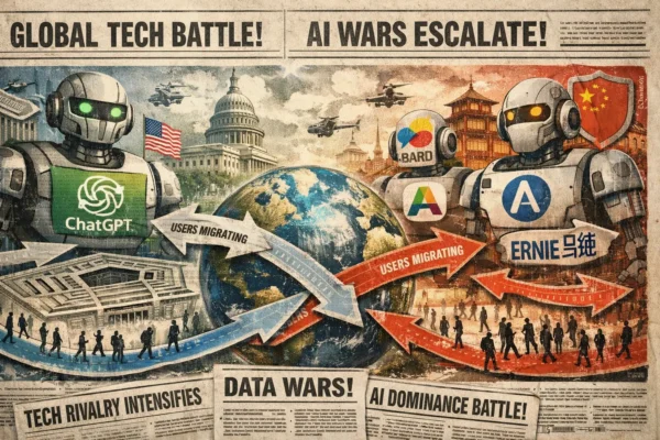 Міграція користувачів від ChatGPT до альтернативних AI-моделей на тлі політичного тиску та змін умов