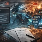 Сем Альтман та логотип OpenAI на фоні Пентагону — військова співпраця у сфері ШІ