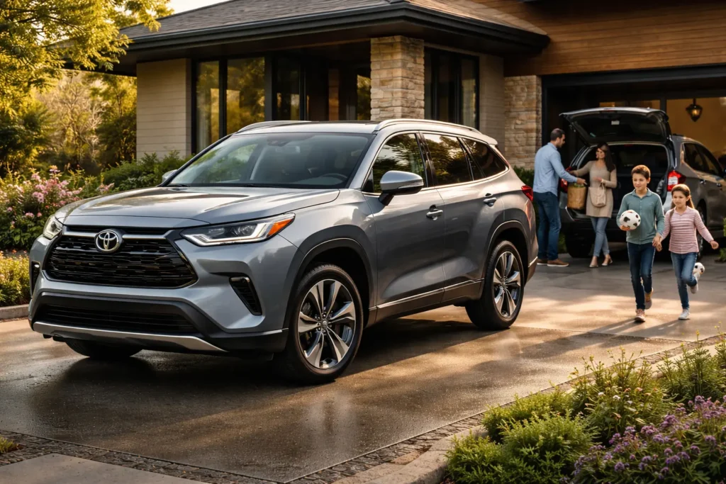 Новий кросовер Toyota Highlander Hybrid 2026 року