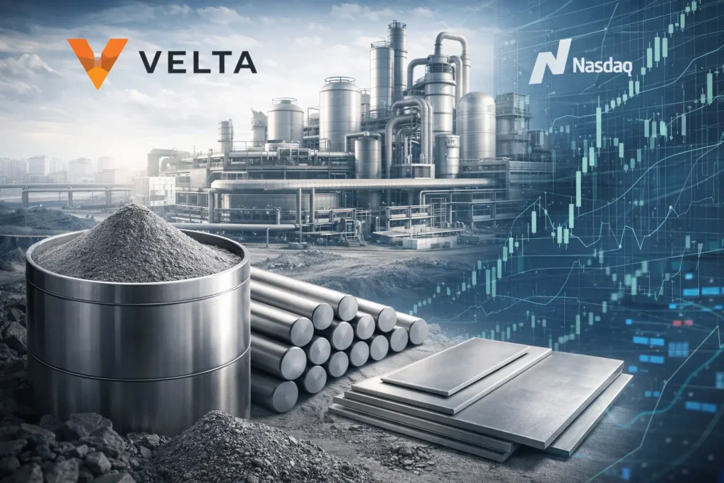 Титанове виробництво Velta та вихід на глобальні ринки